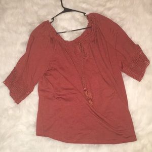 3 quarter sleeve top